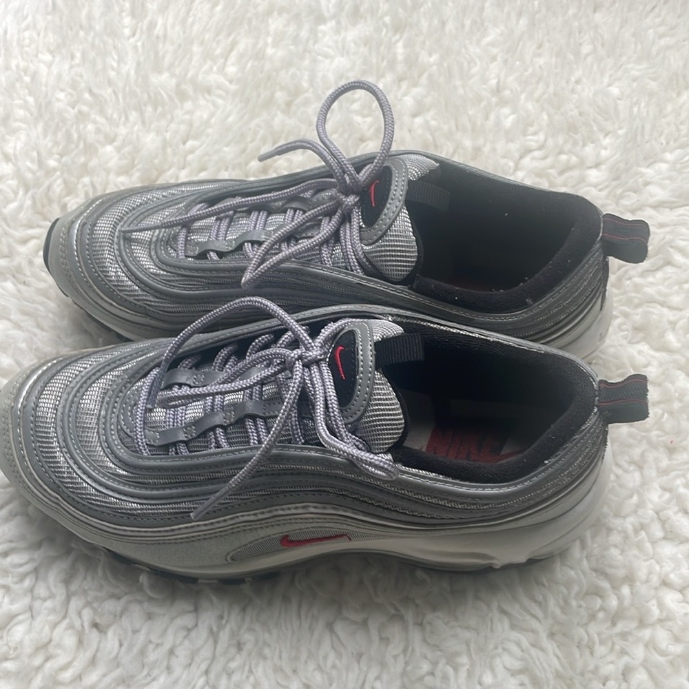 Size 7Y - Nike Air Max 97 Ultra 17 Silver Bullet. Used in very good condition.